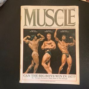 Muscle Builder & Power magazine, August 1977, good condition